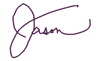 Jason's signature